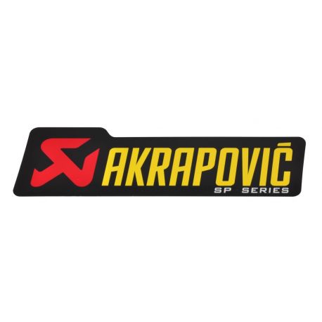 AKRAPOVIC SP LOGO STICKER 150 X 44 MM