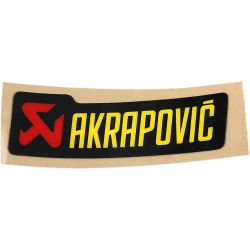 AKRAPOVIC LOGO STICKER 90 x 26,5 MM