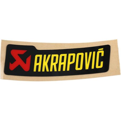 AKRAPOVIC LOGO STICKER 90 x 26,5 MM