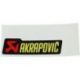 AKRAPOVIC LOGO STICKER 95 X 30 MM