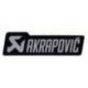 AKRAPOVIC BK LOGO STICKER 150 X 42 MM