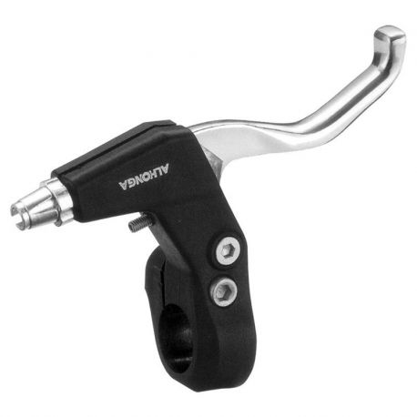 Jeu de leviers de vélo ALHONGA pour système V-Brake aluminium. Argent