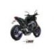 Ligne complète MIVV XM-1 - Steel Black/inox Yamaha MT-09/SP/FZ-09