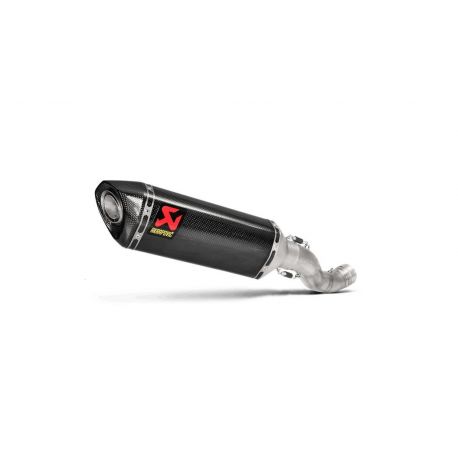 SLIP-ON LINE MUFFLER CARBON/TITANIUM