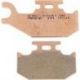 BRAKE PAD FA-R SERIES SINTERED METAL