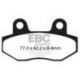 BRAKE PAD FA-HH SERIES SINTERED METAL