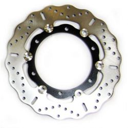 BRAKE ROTOR FLOATING CONTOUR WAVE