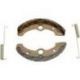 BRAKE SHOE WATER GROOVED SERIES ORGANIC