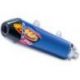 FACTORY 4.1 RCT SLIP-ON MUFFLER TITANIUM & CARBON BLUE ANODIZED KTM