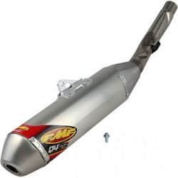 Q4 HEX SLIP-ON MUFFLER ALUMINUM Kawasaki