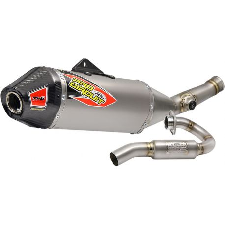 EXHAUST SYSTEM TI-6 TITANIUM WITH CARBON END CAP