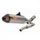 EXHAUST SYSTEM T-6 EURO STAINLESS WITH TITANIUM CANISTERS & CARBON END CAP