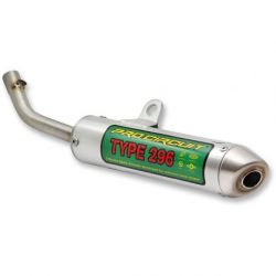 MUFFLER/SILENCER TYPE 296 WITH SPARK ARRESTOR