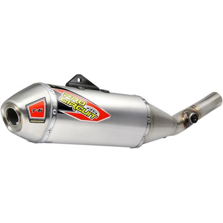 SLIP-ON MUFFLER/SILENCER T-6 STAINLESS STEEL ALUMINIUM