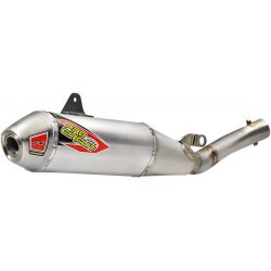 SLIP-ON MUFFLER/SILENCER T-6 STAINLESS STEEL ALUMINIUM