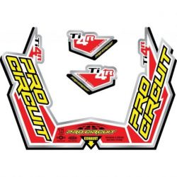 DECAL LOGO STICKER KIT Ti-4R