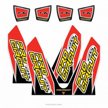 DECAL LOGO STICKER KIT T-6 DUAL