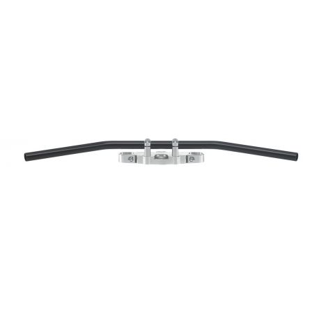 HANDLEBAR DRAGBAR MEDIUM STEEL 25.4 BLACK