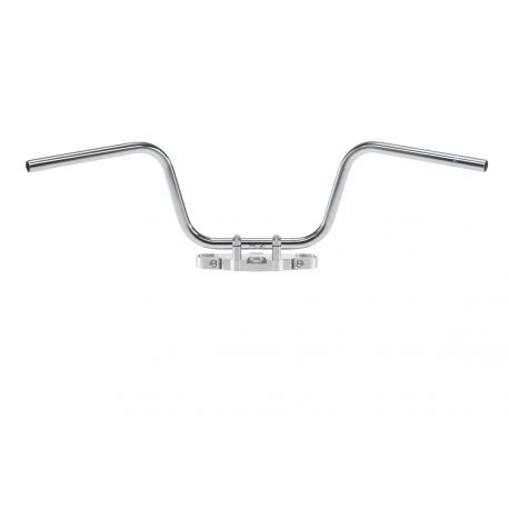 HANDLEBAR APEHANGER STEEL 25.4 CHROME PLATED