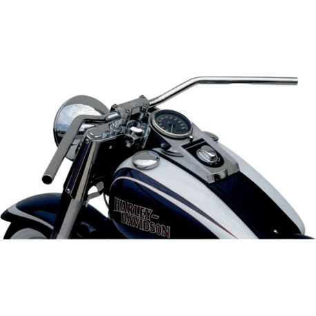 HANDLEBAR FLYERBAR STEEL 25.4 CHROME PLATED