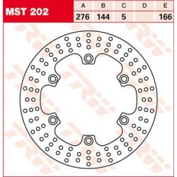 BRAKE ROTOR ROUND FIXED 276 FRONT/REAR