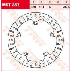 BRAKE ROTOR FIXED 320 ROUND FRONT