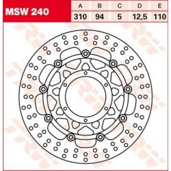 BRAKE ROTOR FLOATING STANDARD-DESIGN