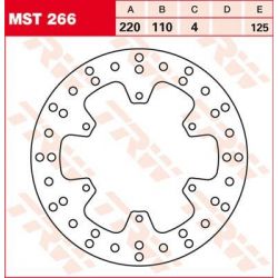 BRAKE ROTOR FIXED ROUND