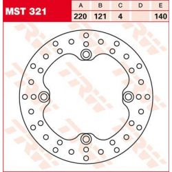 BRAKE ROTOR FIXED ROUND