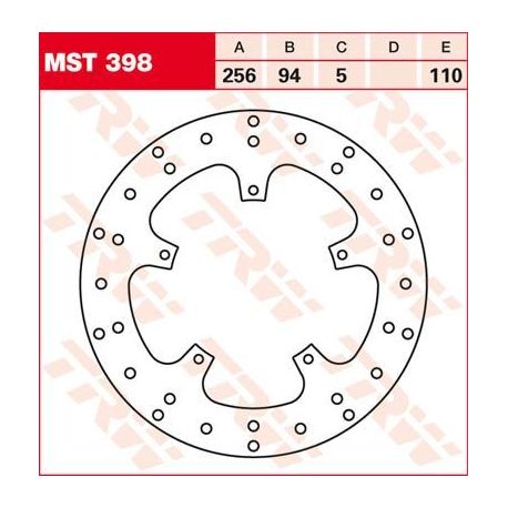 BRAKE ROTOR FIXED ROUND