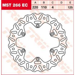 BRAKE ROTOR FIXED EC-CROSS-DESIGN WAVE