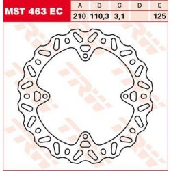 BRAKE ROTOR FIXED EC-CROSS-DESIGN WAVE