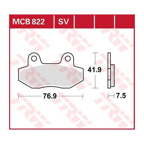 BRAKE PAD ALLROUND ORGANIC