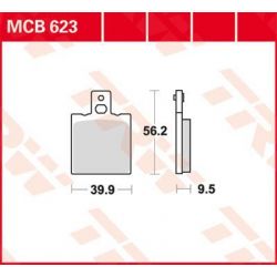 BRAKE PAD ALLROUND ORGANIC