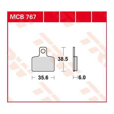 BRAKE PAD ALLROUND ORGANIC