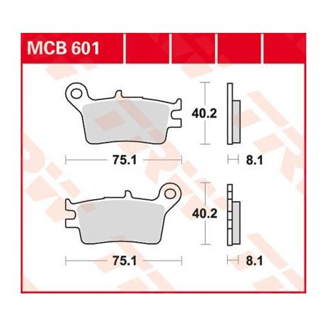 BRAKE PAD ALLROUND ORGANIC