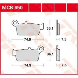 BRAKE PAD ALLROUND ORGANIC