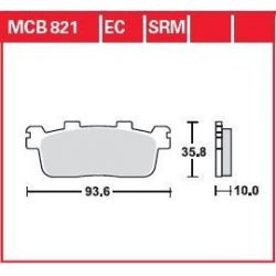 BRAKE PAD EC-ORGANIC