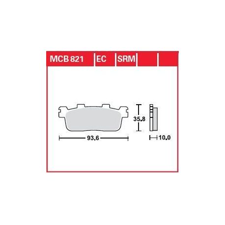 BRAKE PAD EC-ORGANIC