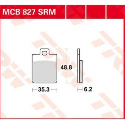 BRAKE PAD EC-ORGANIC SCOOTER