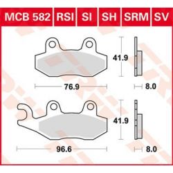 BRAKE PAD SV SINTER PERFORMANCE