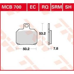 BRAKE PAD RQ ORGANIC SPORT