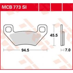 BRAKE PAD SI SINTER OFFROAD