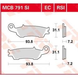 BRAKE PAD SI SINTER OFFROAD