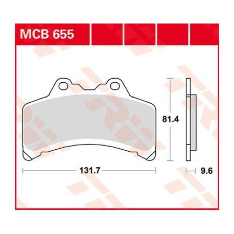 BRAKE PAD ALLROUND ORGANIC STANDARD