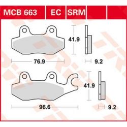 BRAKE PAD SRM SINTER SCOOTER 125