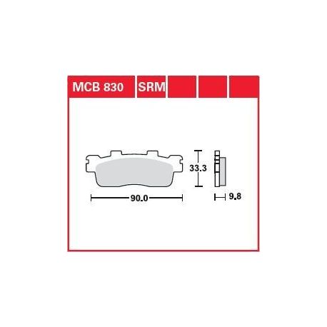 BRAKE PAD SRM SINTER SCOOTER 125