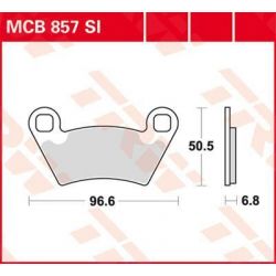 BRAKE PAD SI SINTER OFFROAD