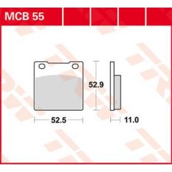 BRAKE PAD ALLROUND ORGANIC STANDARD