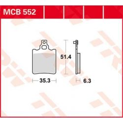 BRAKE PAD ALLROUND ORGANIC STANDARD